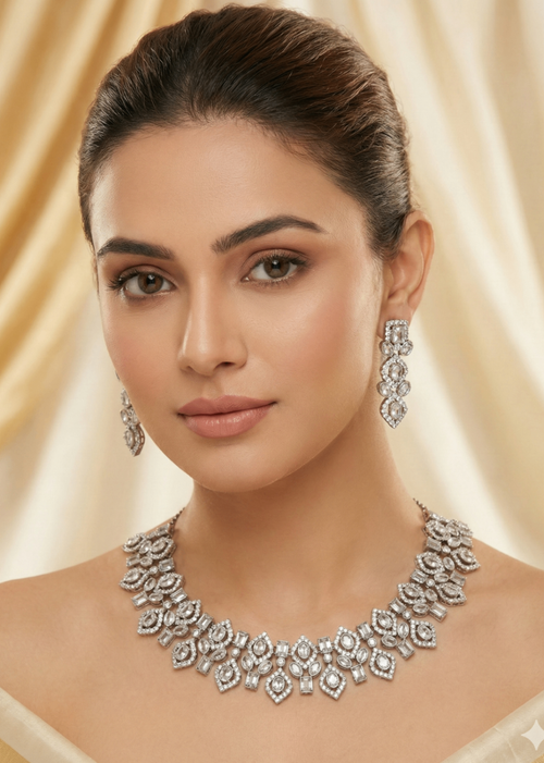 Shop the Gauhar Necklace Set from Zarosh Jewel