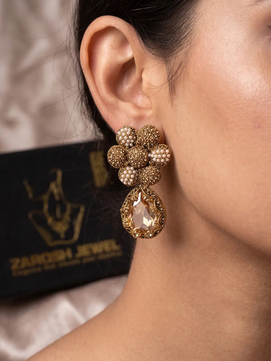 Tanzeen Earrings | ZAROSH JEWEL