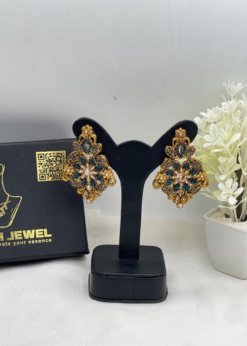 Shop the Ghania Premium Earring from Zarosh Jewel