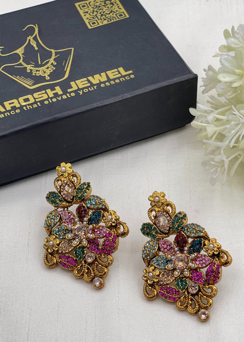 Shop the Ghania Premium Earring from Zarosh Jewel