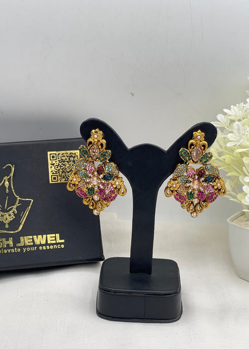 Shop the Ghania Premium Earring from Zarosh Jewel