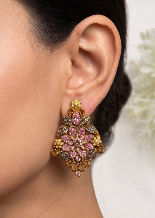 Shop the Ghania Premium Earring from Zarosh Jewel
