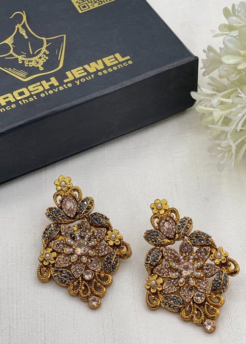 Shop the Ghania Premium Earring from Zarosh Jewel