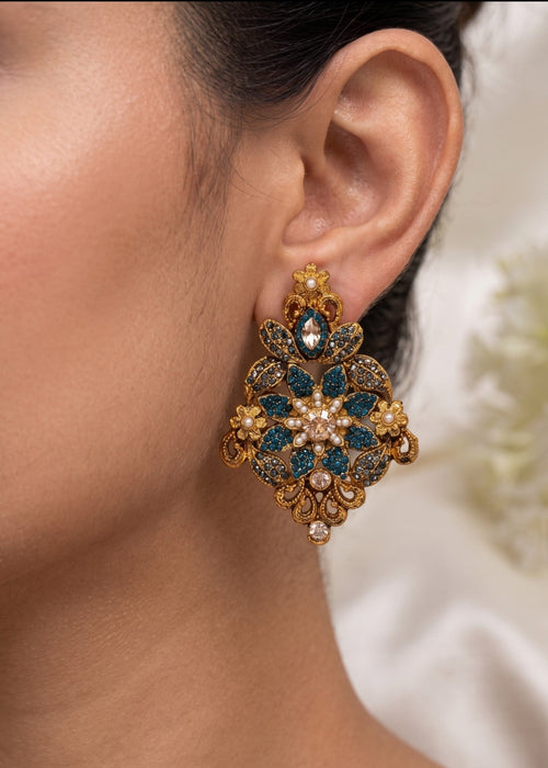 Shop the Ghania Premium Earring from Zarosh Jewel
