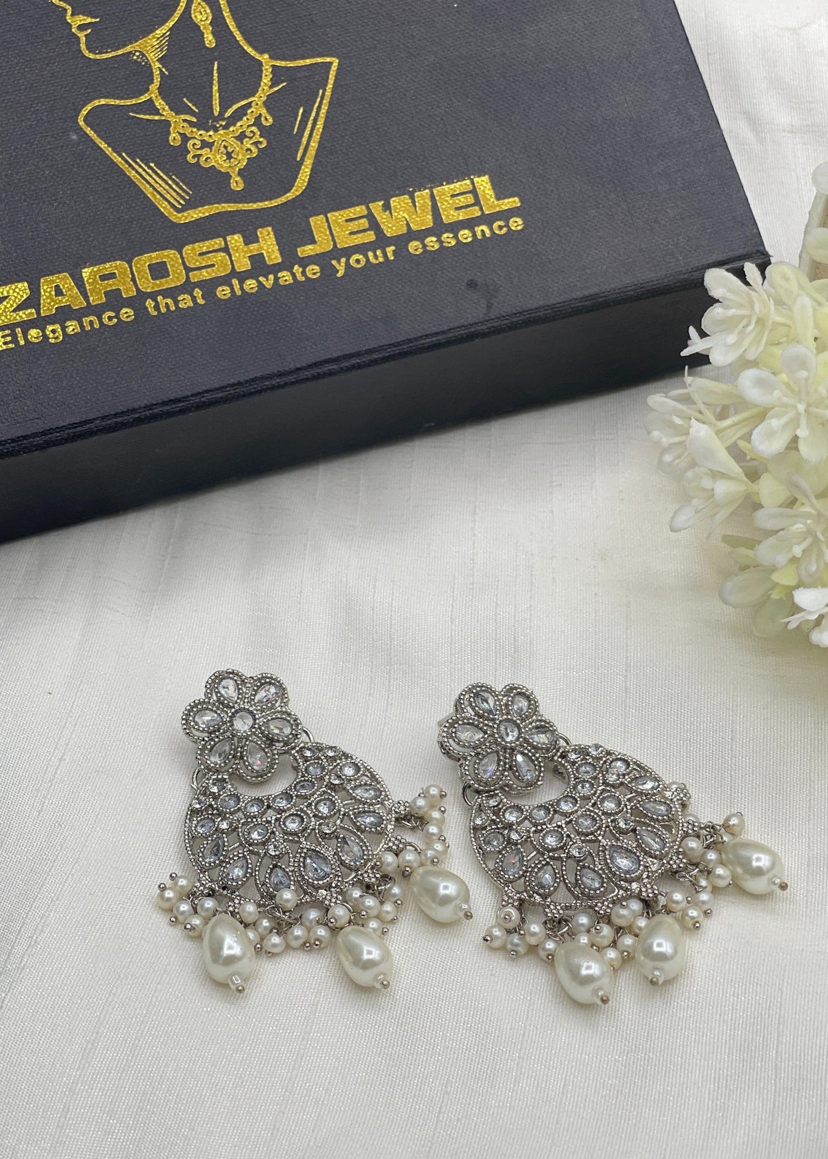 Shop the Ghayda Earrings from Zarosh Jewel