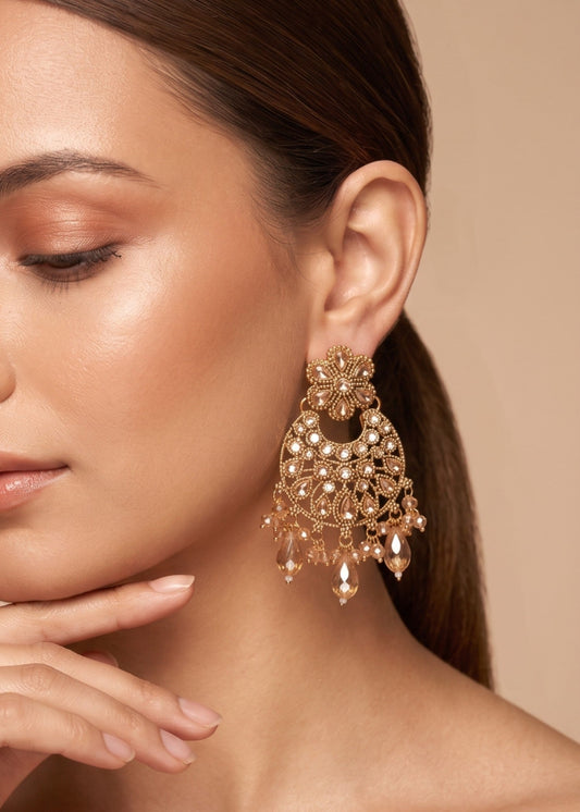 Ghayda Earrings by Zarosh Jewel