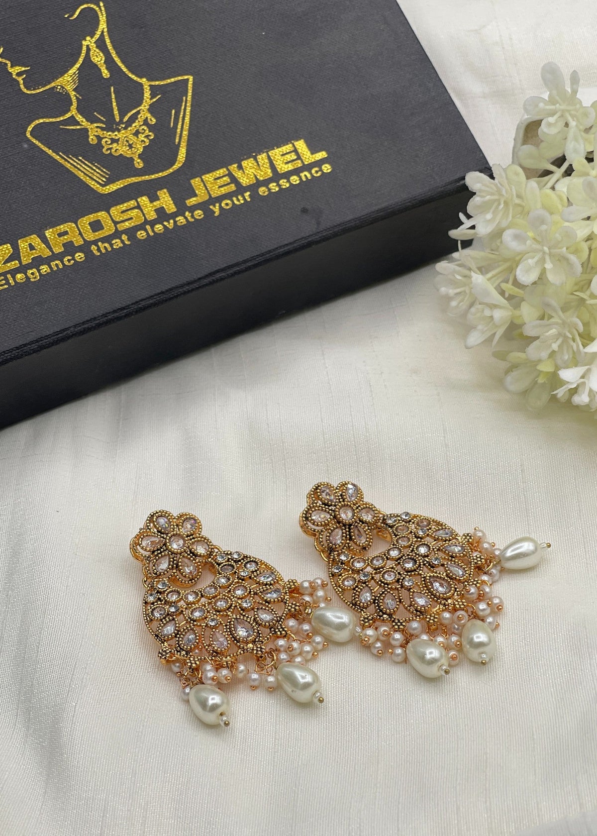 Shop the Ghayda Earrings from Zarosh Jewel