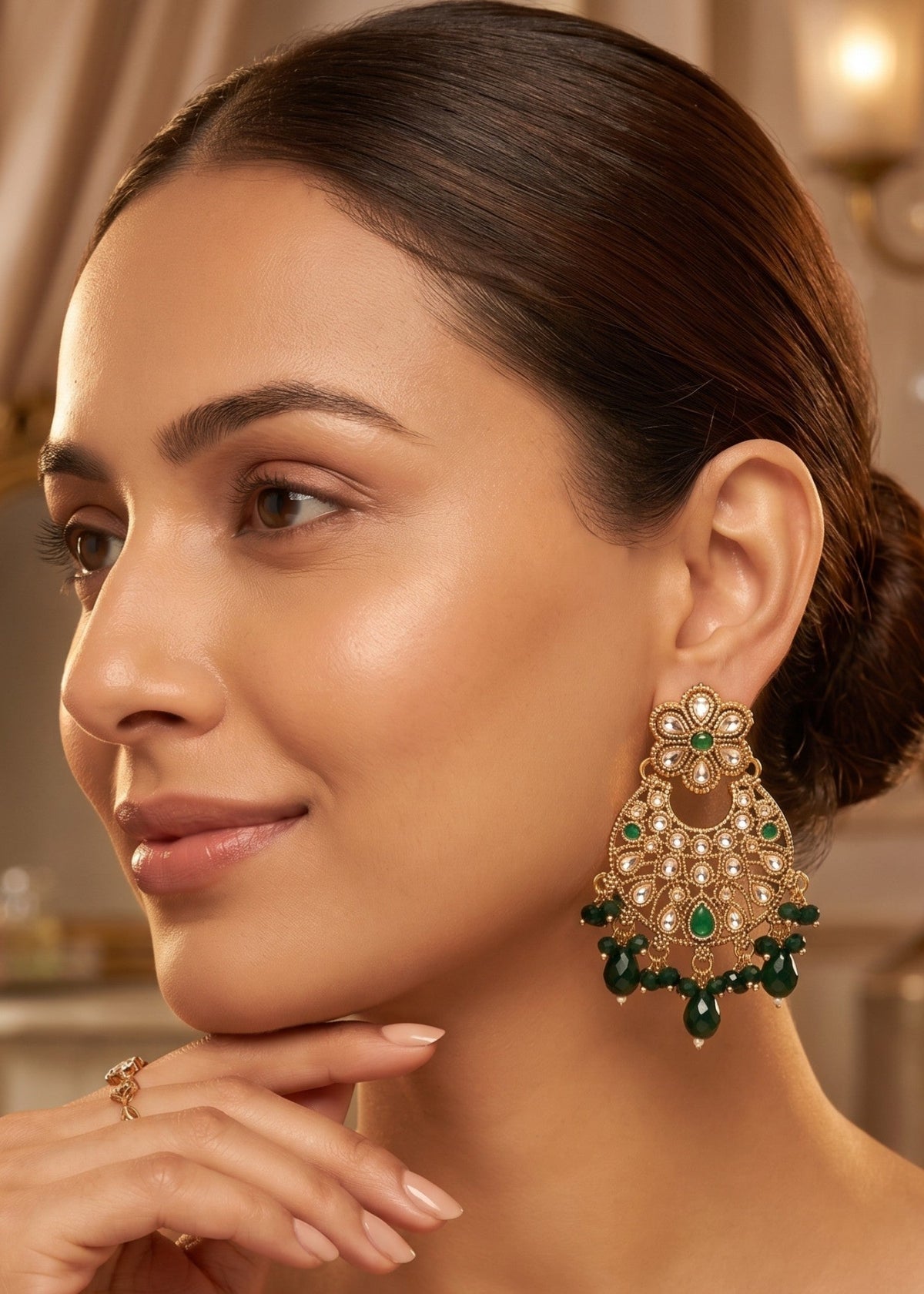 Shop the Ghayda Earrings from Zarosh Jewel