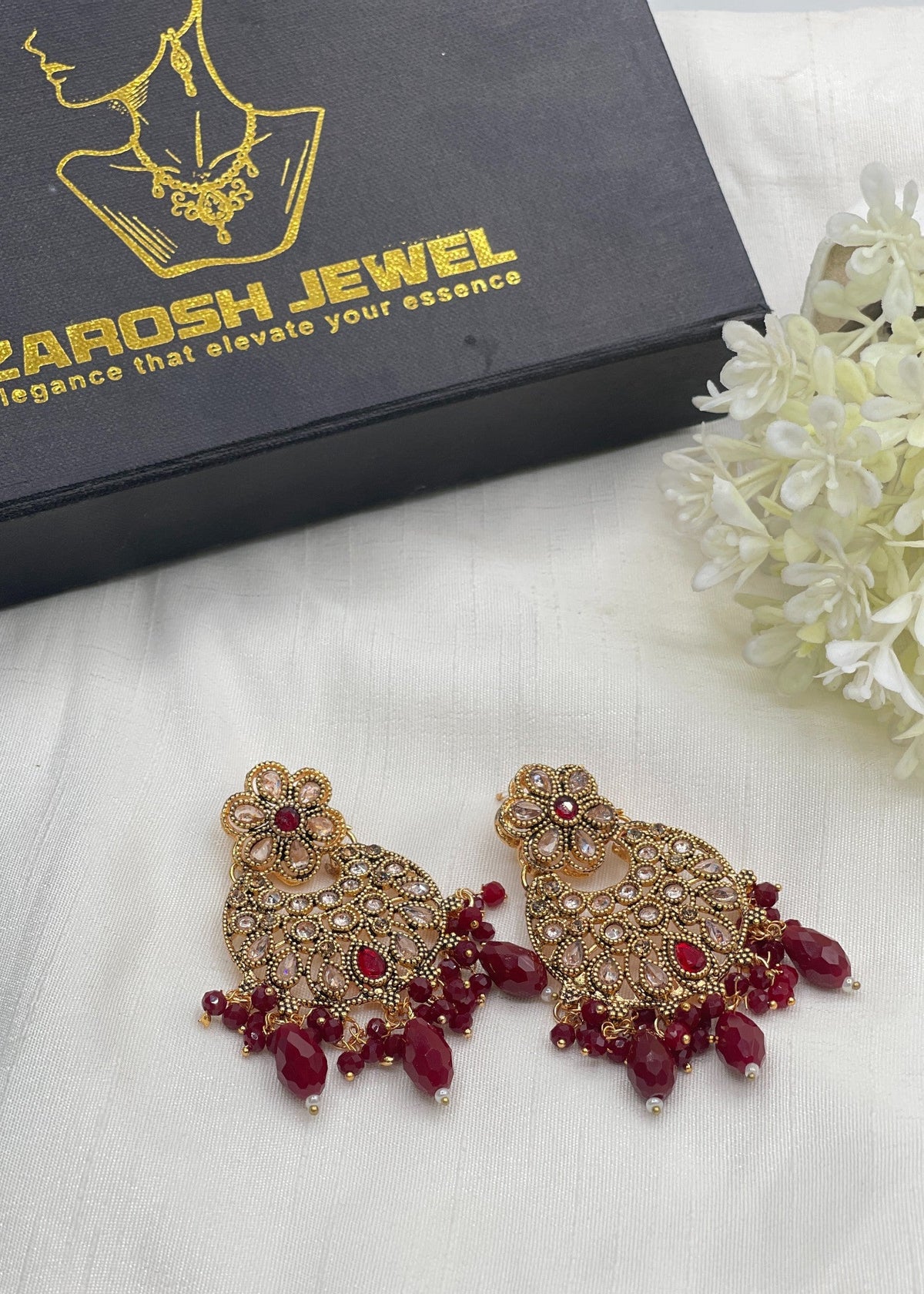 Shop the Ghayda Earrings from Zarosh Jewel