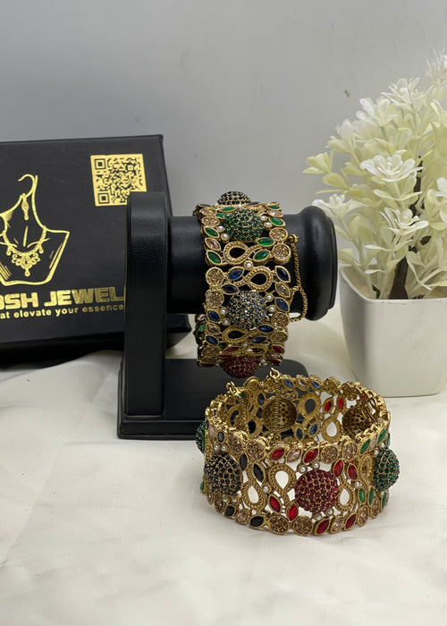 Shop the Ghazal Bangle Openable from Zarosh Jewel