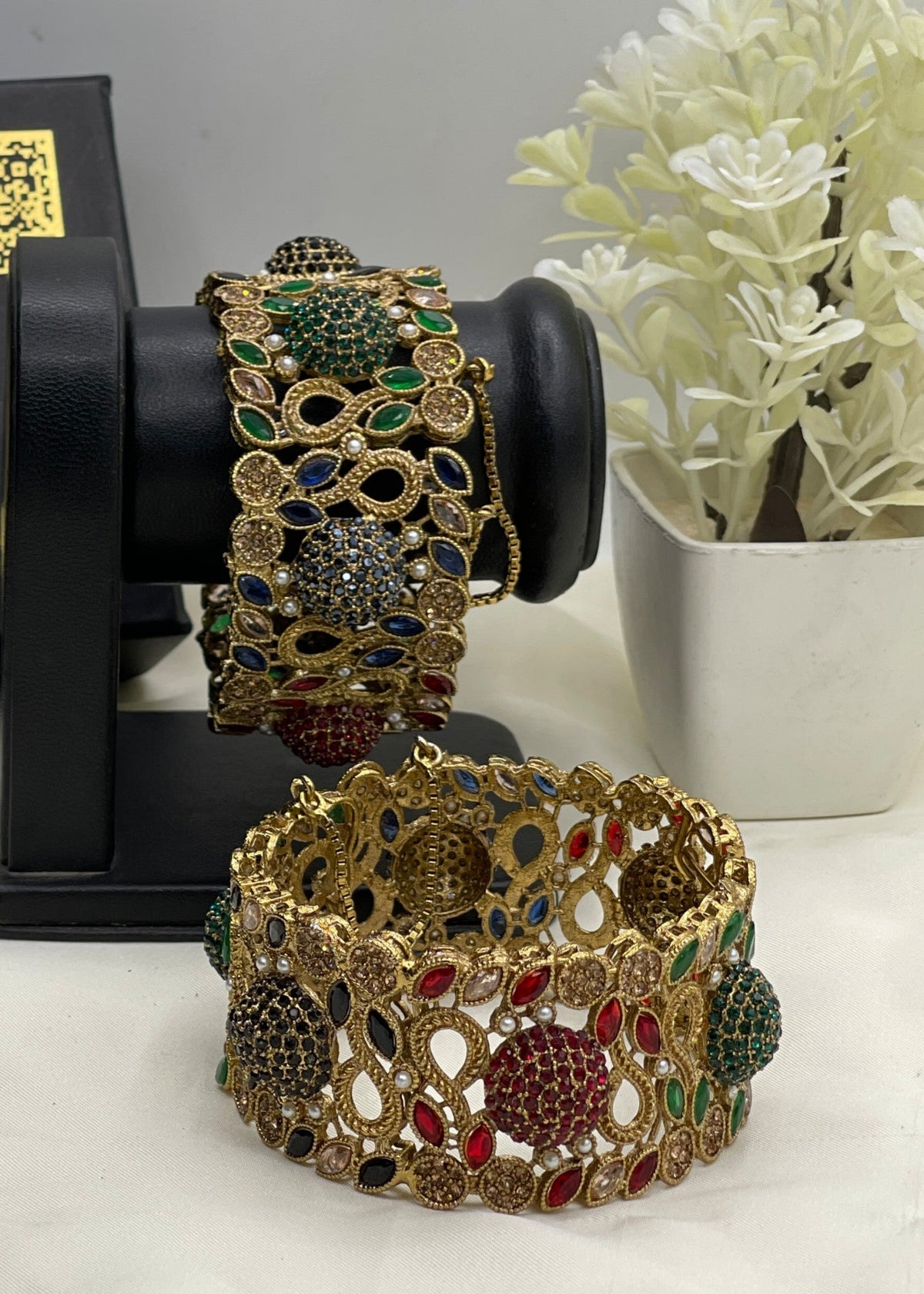Shop the Ghazal Bangle Openable from Zarosh Jewel