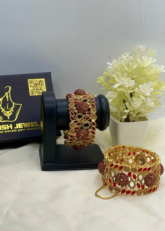Shop the Ghazal Bangle Openable from Zarosh Jewel