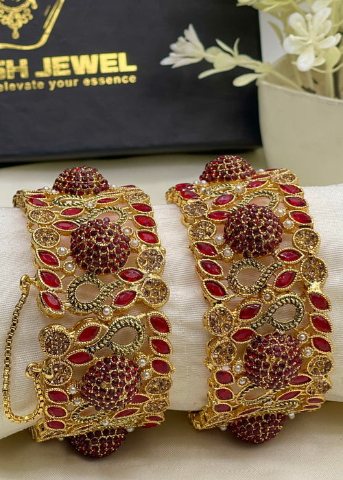 Shop the Ghazal Bangle Openable from Zarosh Jewel
