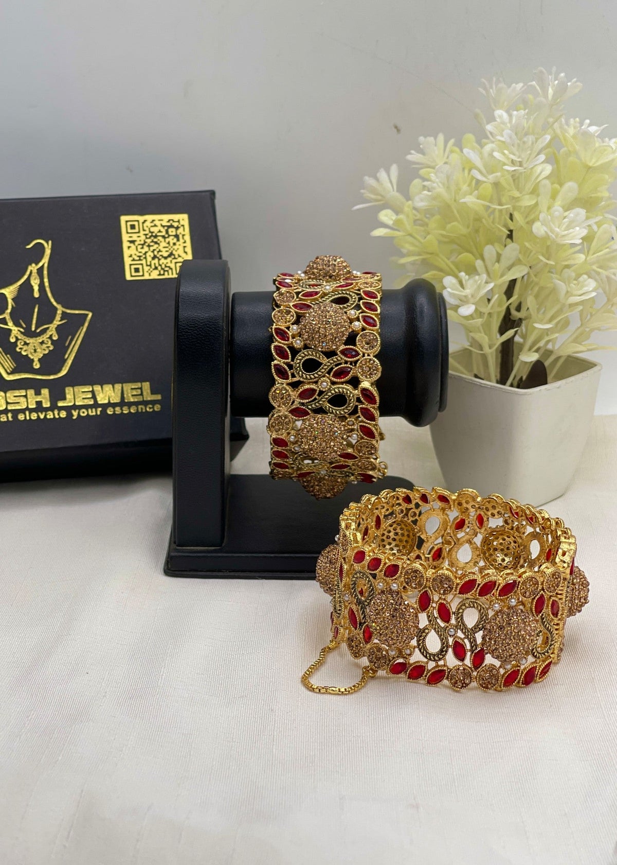 Shop the Ghazal Bangle Openable from Zarosh Jewel