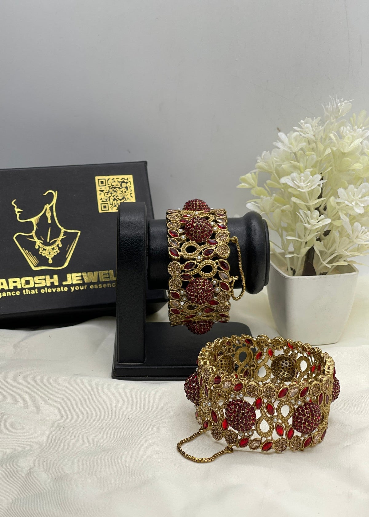 Shop the Ghazal Bangle Openable from Zarosh Jewel