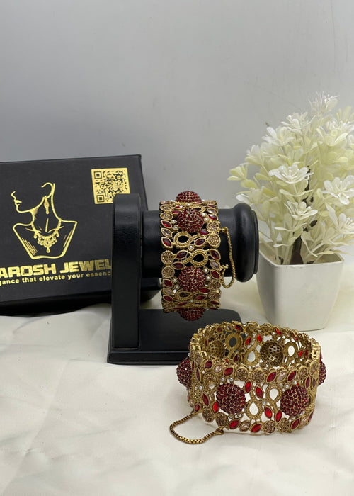 Shop the Ghazal Bangle Openable from Zarosh Jewel