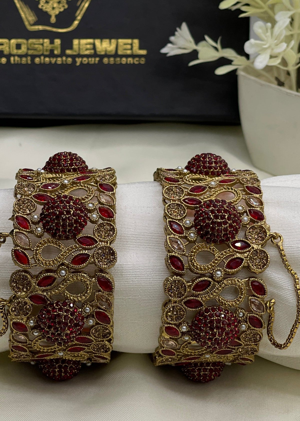 Shop the Ghazal Bangle Openable from Zarosh Jewel