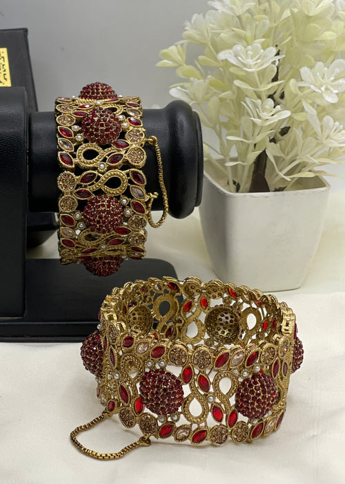 Shop the Ghazal Bangle Openable from Zarosh Jewel
