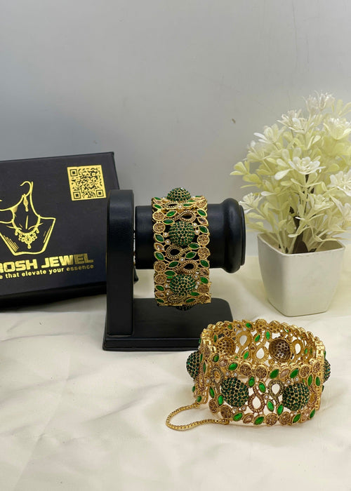Shop the Ghazal Bangle Openable from Zarosh Jewel
