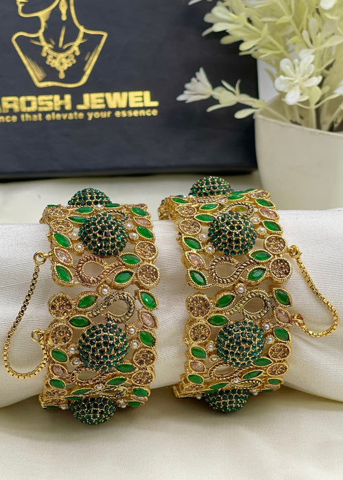 Shop the Ghazal Bangle Openable from Zarosh Jewel