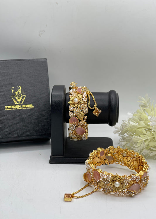 Shop the Ghusoun Bangle Set from Zarosh Jewel