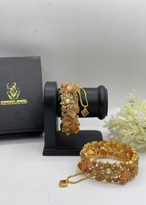 Shop the Ghusoun Bangle Set from Zarosh Jewel