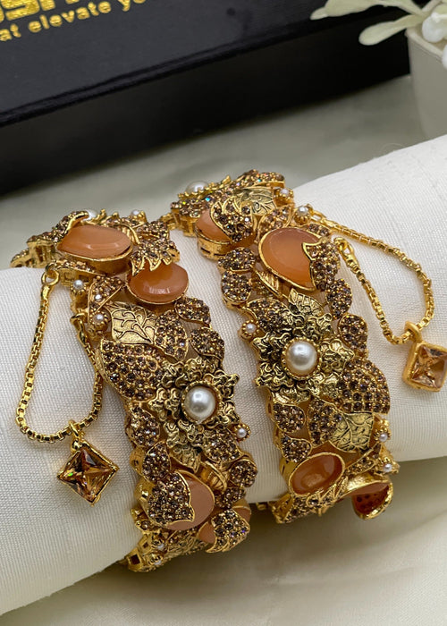 Shop the Ghusoun Bangle Set from Zarosh Jewel