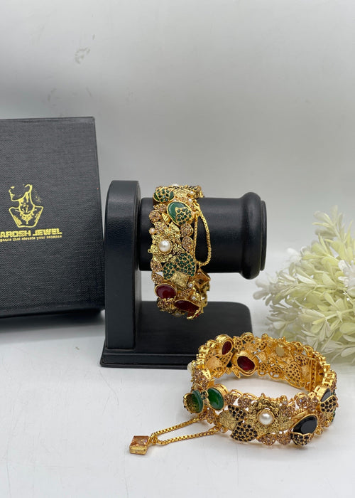 Shop the Ghusoun Bangle Set from Zarosh Jewel