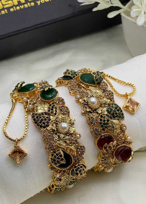 Shop the Ghusoun Bangle Set from Zarosh Jewel