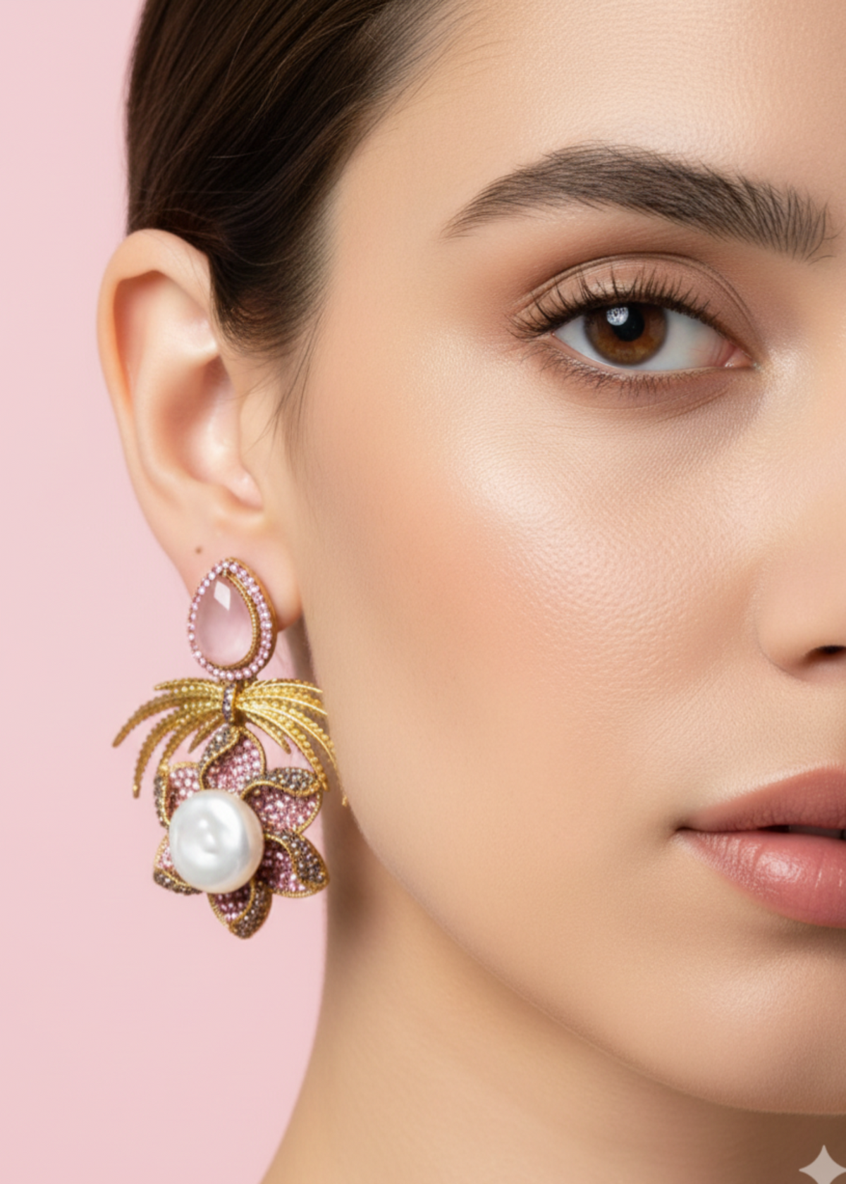 Shop the Grand Statement Earrings from Zarosh Jewel
