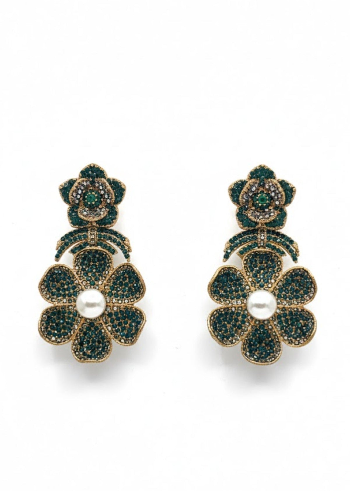 Shop the Gul-e-Shab Stud Earrings from Zarosh Jewel