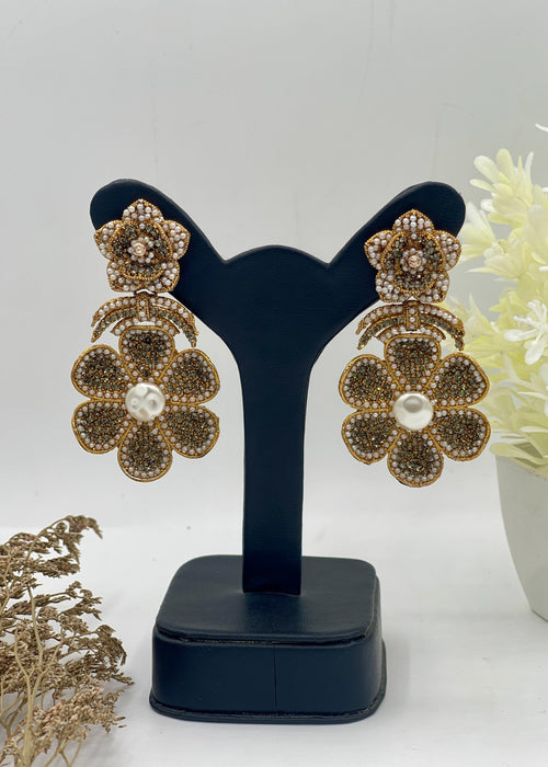 Shop the Gul-e-Shab Stud Earrings from Zarosh Jewel