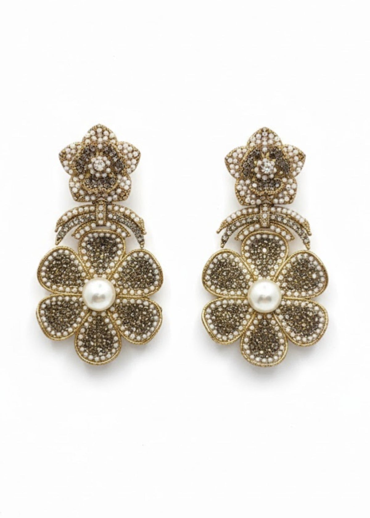 Shop the Gul-e-Shab Stud Earrings from Zarosh Jewel
