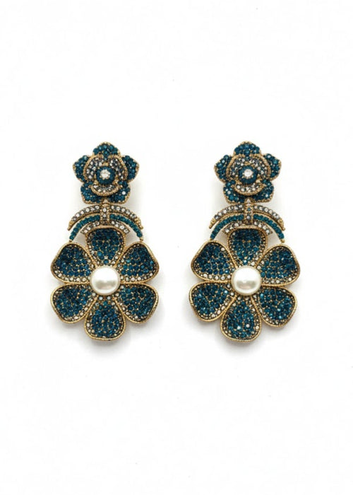 Shop the Gul-e-Shab Stud Earrings from Zarosh Jewel