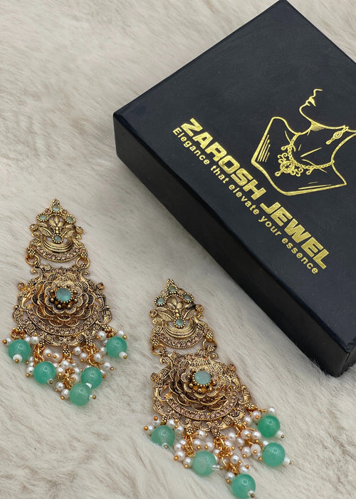 Shop the Gul-e-Zar Sahara Earrings from Zarosh Jewel