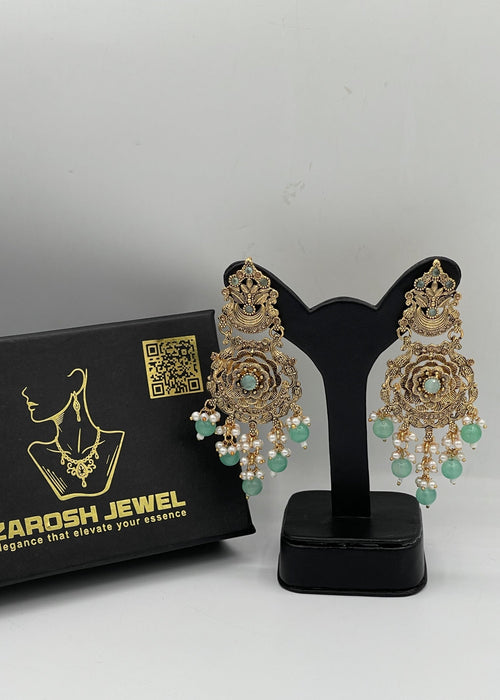 Shop the Gul-e-Zar Sahara Earrings from Zarosh Jewel
