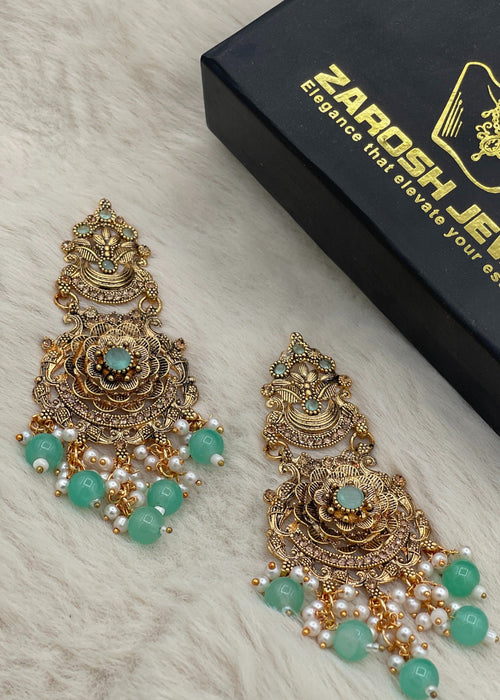 Shop the Gul-e-Zar Sahara Earrings from Zarosh Jewel