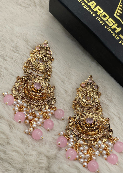Shop the Gul-e-Zar Sahara Earrings from Zarosh Jewel