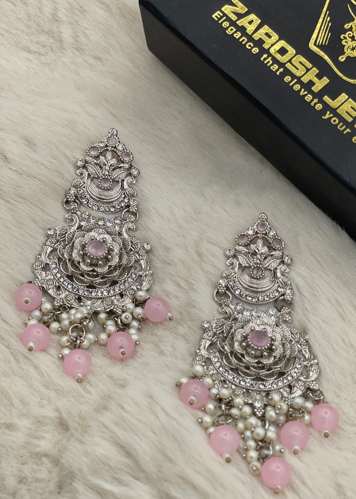 Shop the Gul-e-Zar Sahara Earrings from Zarosh Jewel