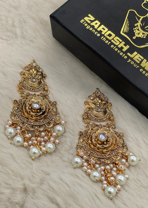 Shop the Gul-e-Zar Sahara Earrings from Zarosh Jewel