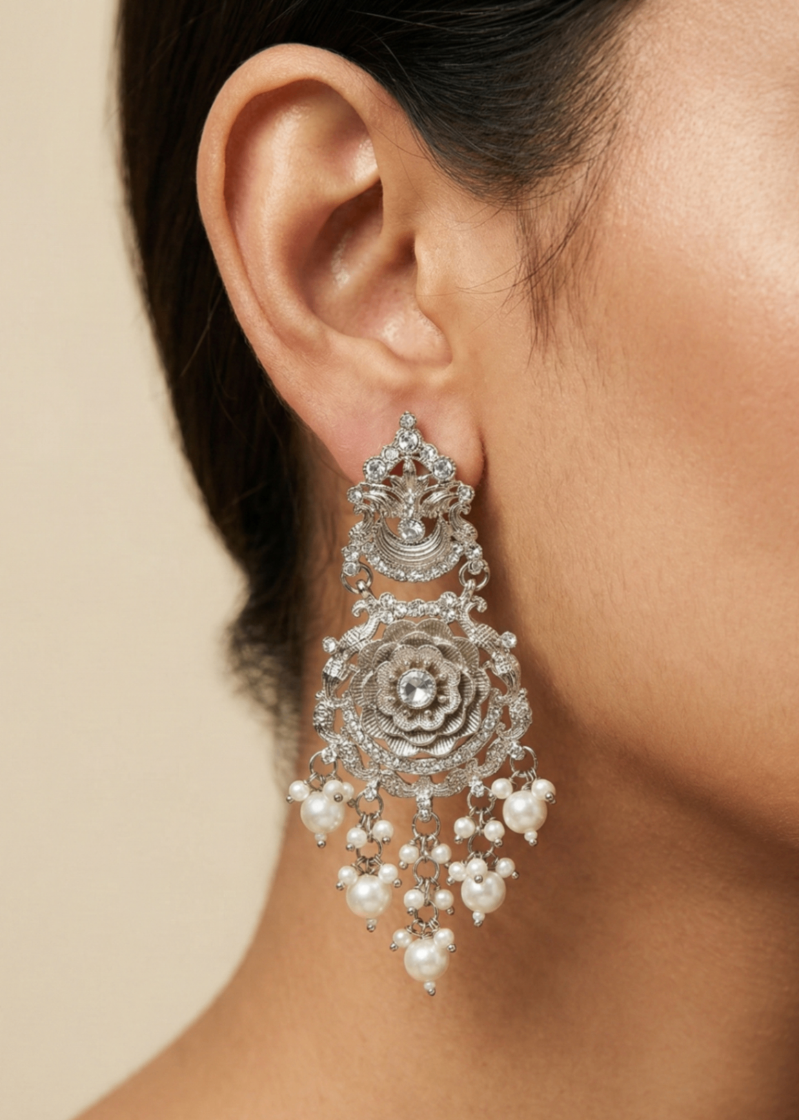 Shop the Gul-e-Zar Sahara Earrings from Zarosh Jewel