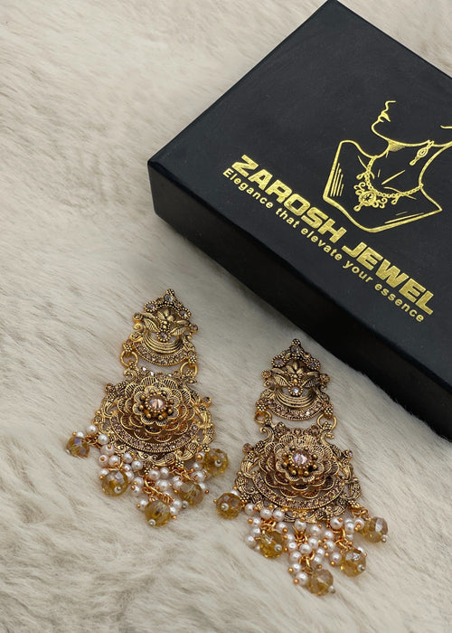 Shop the Gul-e-Zar Sahara Earrings from Zarosh Jewel