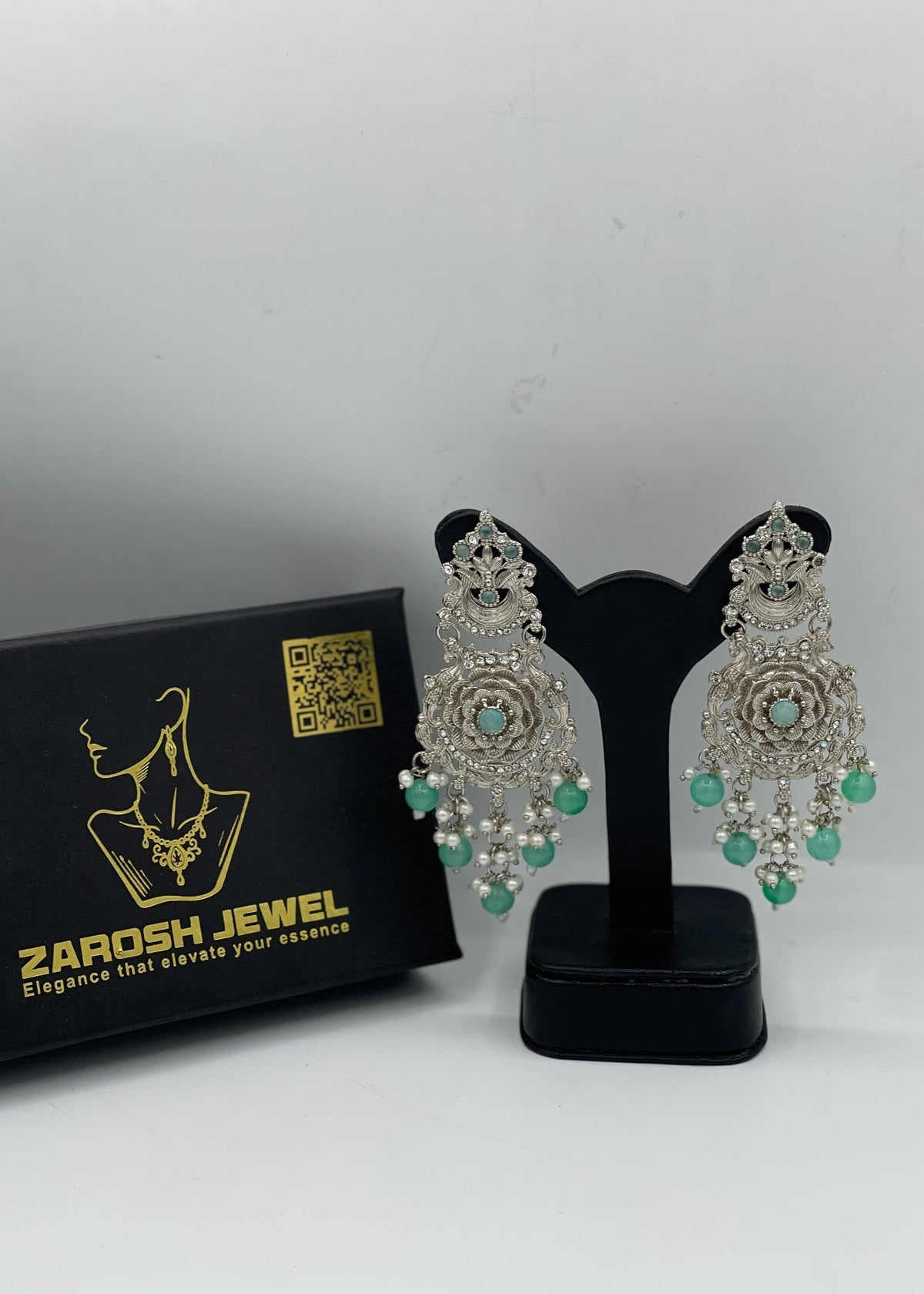 Shop the Gul-e-Zar Sahara Earrings from Zarosh Jewel