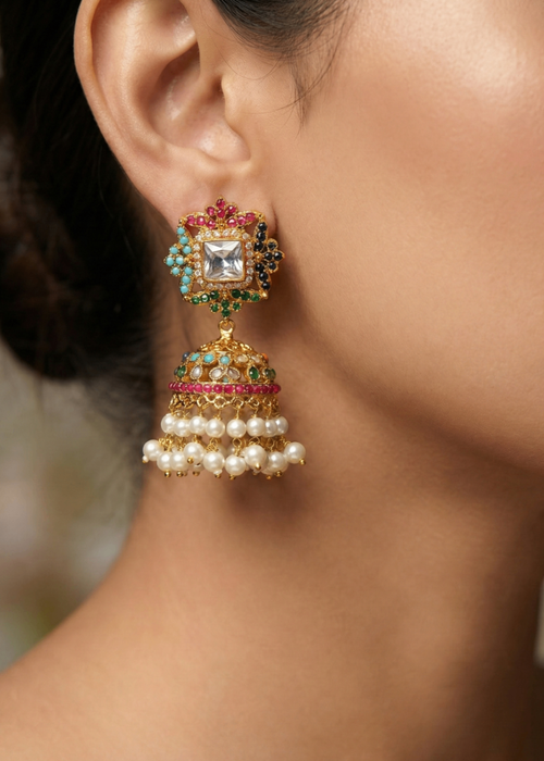Shop the Gul-Naz Sahara Earrings from Zarosh Jewel
