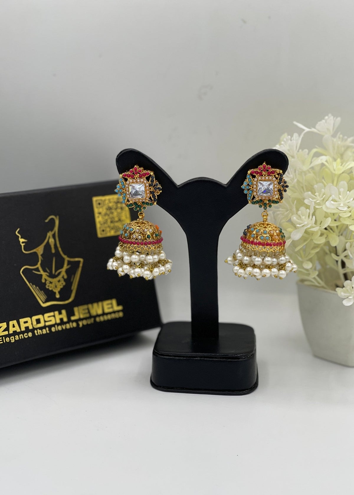 Shop the Gul-Naz Sahara Earrings from Zarosh Jewel