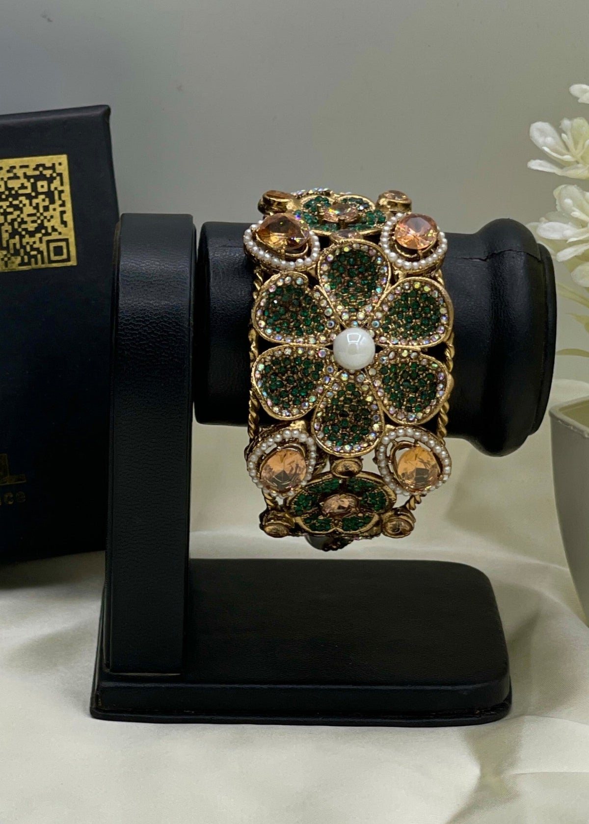 Shop the Gulnaar Bangle from Zarosh Jewel
