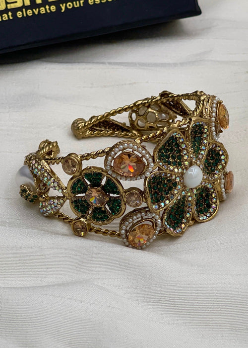 Shop the Gulnaar Bangle from Zarosh Jewel