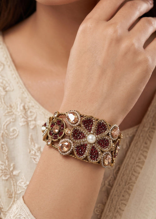 Shop the Gulnaar Bangle from Zarosh Jewel