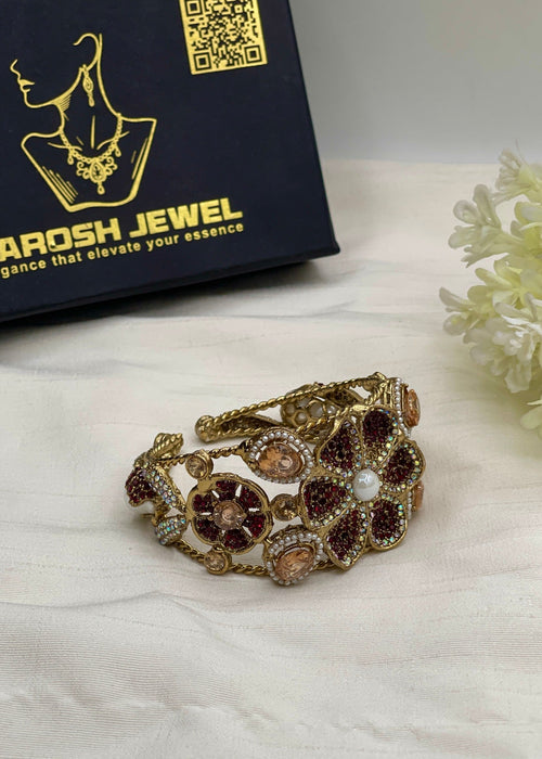 Shop the Gulnaar Bangle from Zarosh Jewel