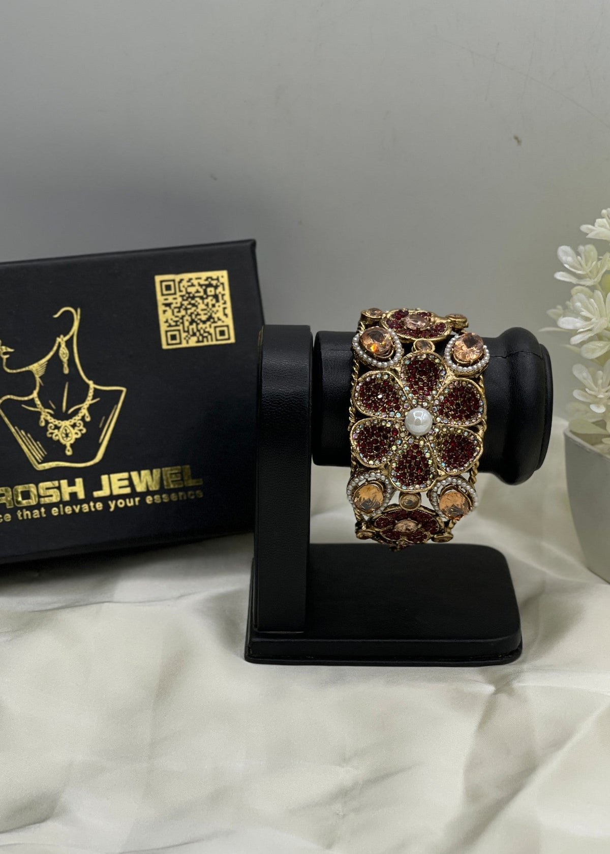 Shop the Gulnaar Bangle from Zarosh Jewel